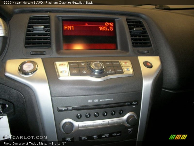 Platinum Graphite Metallic / Black 2009 Nissan Murano S AWD