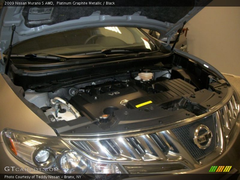 Platinum Graphite Metallic / Black 2009 Nissan Murano S AWD