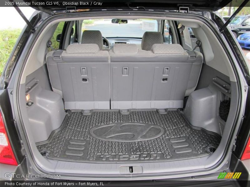 Obsidian Black / Gray 2005 Hyundai Tucson GLS V6