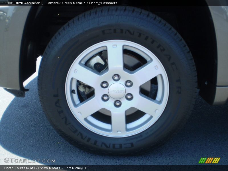 Tamarak Green Metallic / Ebony/Cashmere 2006 Isuzu Ascender S