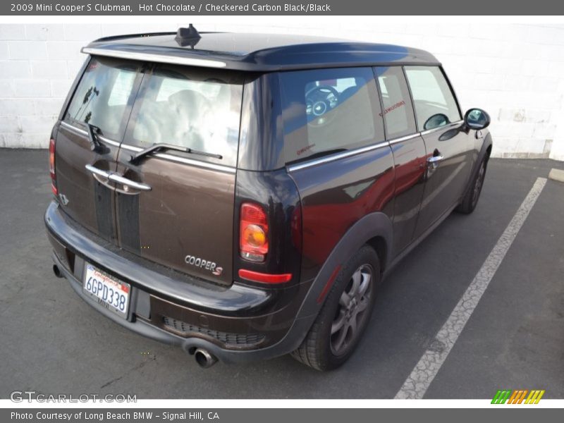 Hot Chocolate / Checkered Carbon Black/Black 2009 Mini Cooper S Clubman