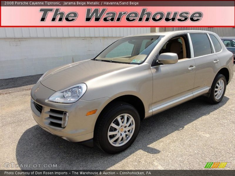 Jarama Beige Metallic / Havanna/Sand Beige 2008 Porsche Cayenne Tiptronic