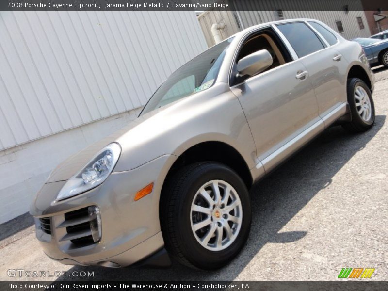 Jarama Beige Metallic / Havanna/Sand Beige 2008 Porsche Cayenne Tiptronic