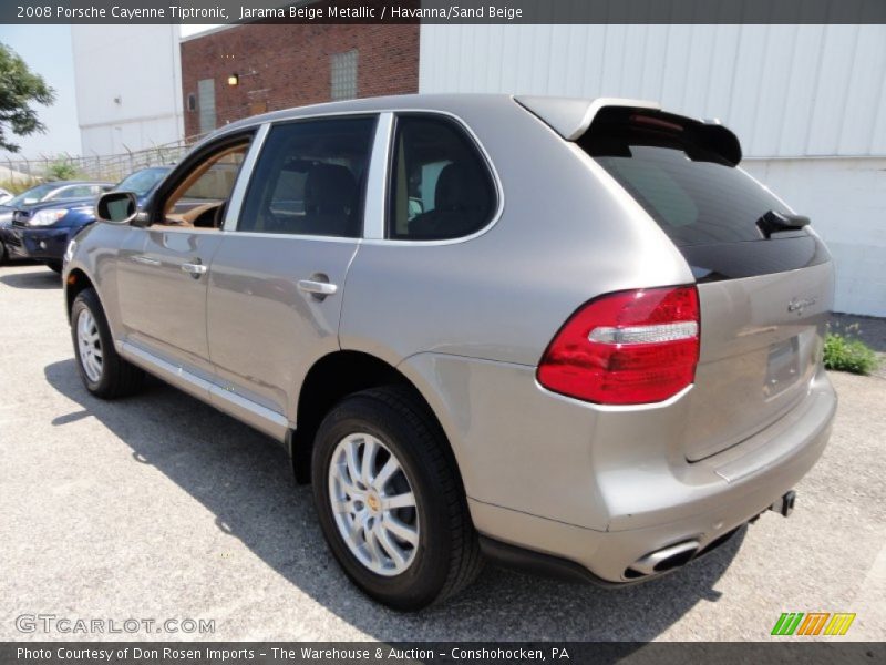 Jarama Beige Metallic / Havanna/Sand Beige 2008 Porsche Cayenne Tiptronic