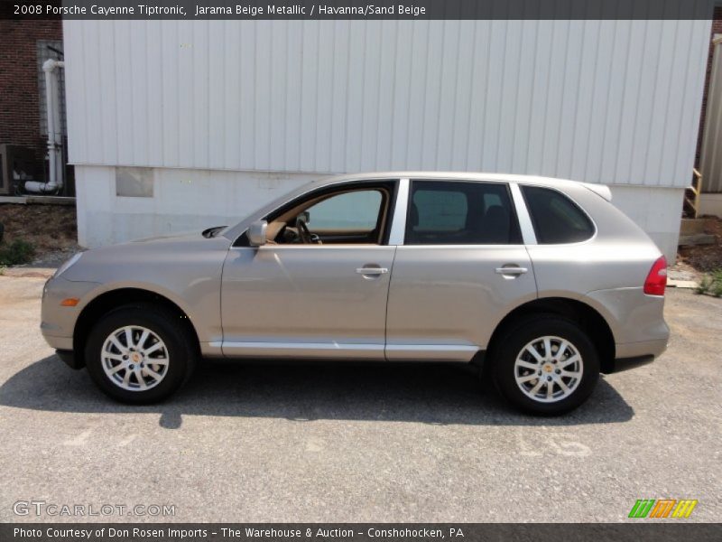 Jarama Beige Metallic / Havanna/Sand Beige 2008 Porsche Cayenne Tiptronic