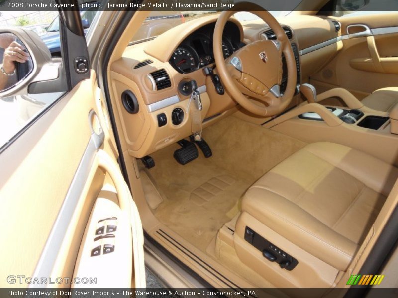 Jarama Beige Metallic / Havanna/Sand Beige 2008 Porsche Cayenne Tiptronic