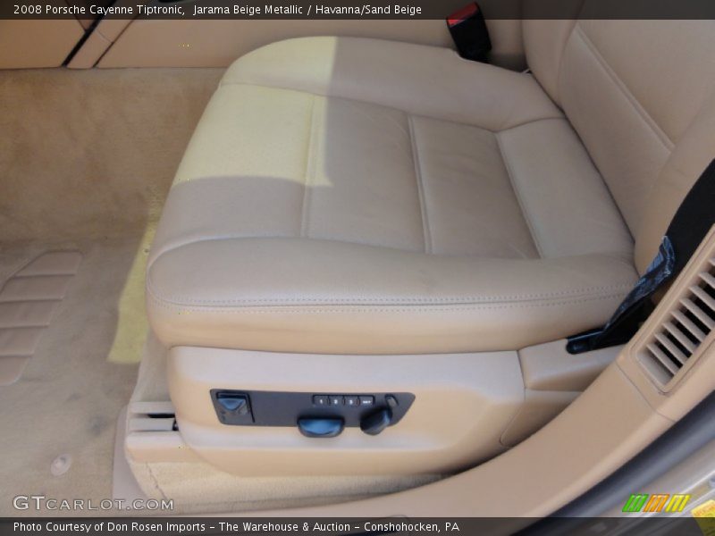 Jarama Beige Metallic / Havanna/Sand Beige 2008 Porsche Cayenne Tiptronic