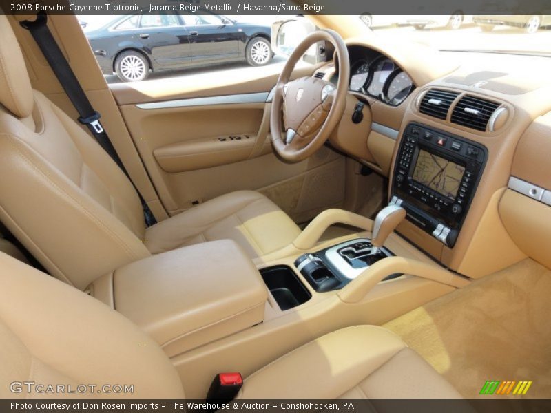 Jarama Beige Metallic / Havanna/Sand Beige 2008 Porsche Cayenne Tiptronic