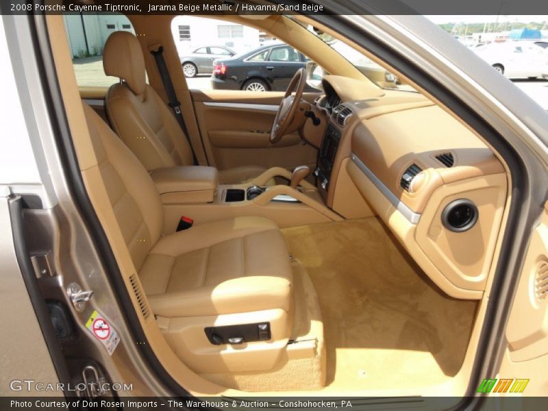 Jarama Beige Metallic / Havanna/Sand Beige 2008 Porsche Cayenne Tiptronic