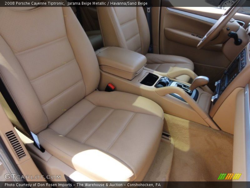Jarama Beige Metallic / Havanna/Sand Beige 2008 Porsche Cayenne Tiptronic