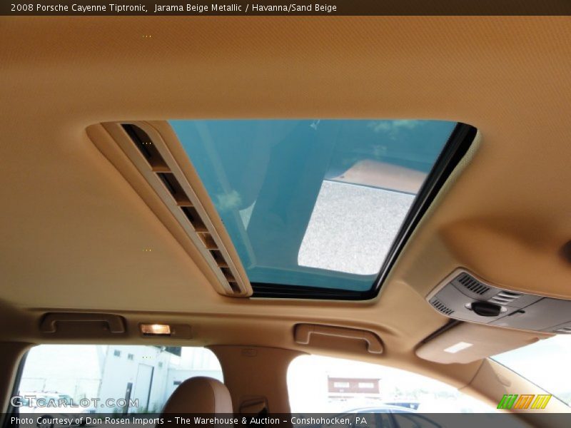 Jarama Beige Metallic / Havanna/Sand Beige 2008 Porsche Cayenne Tiptronic