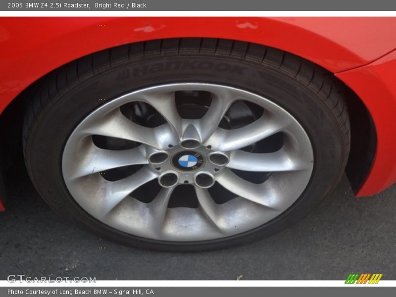 Bright Red / Black 2005 BMW Z4 2.5i Roadster