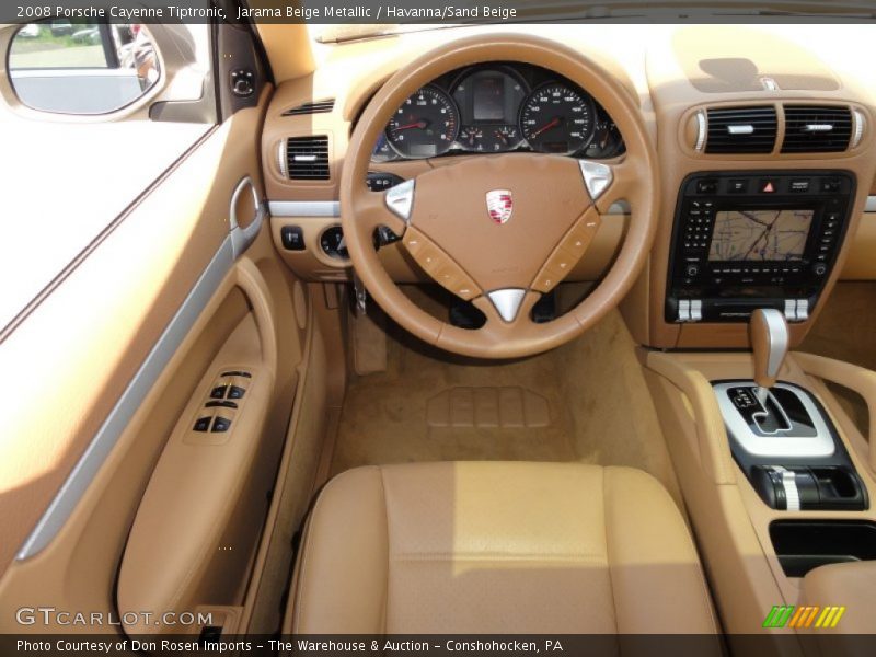 Jarama Beige Metallic / Havanna/Sand Beige 2008 Porsche Cayenne Tiptronic