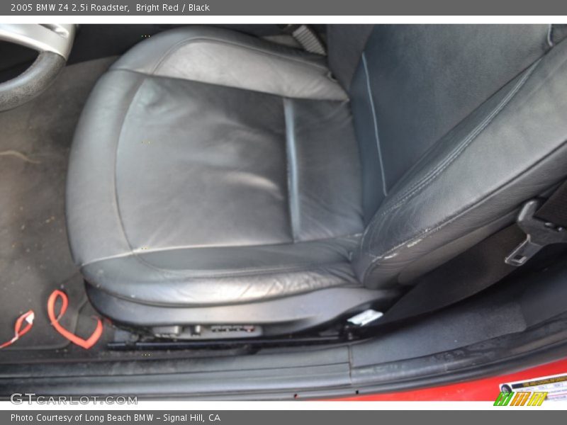 Bright Red / Black 2005 BMW Z4 2.5i Roadster