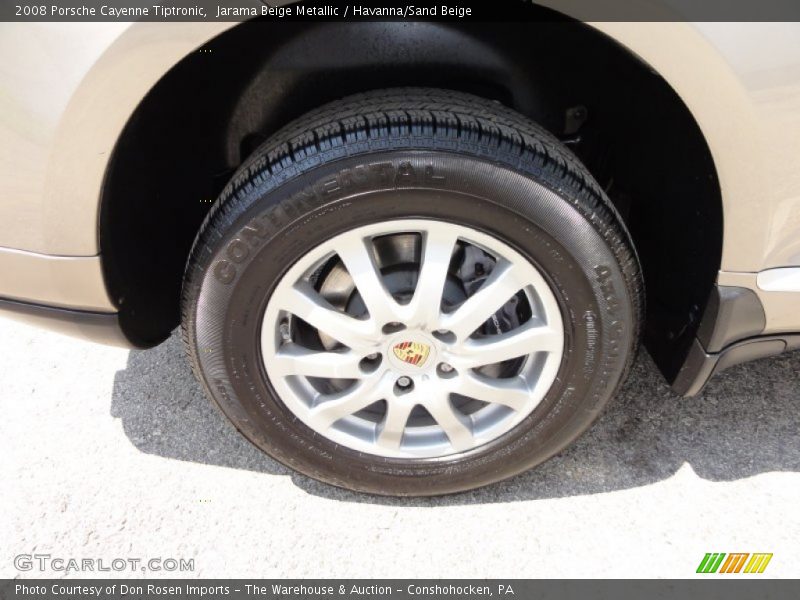 Jarama Beige Metallic / Havanna/Sand Beige 2008 Porsche Cayenne Tiptronic