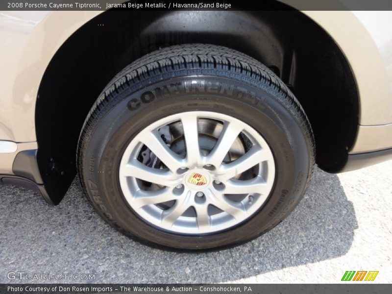 Jarama Beige Metallic / Havanna/Sand Beige 2008 Porsche Cayenne Tiptronic