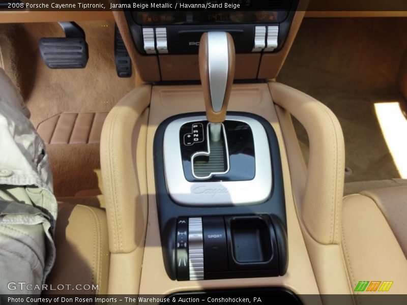 Jarama Beige Metallic / Havanna/Sand Beige 2008 Porsche Cayenne Tiptronic
