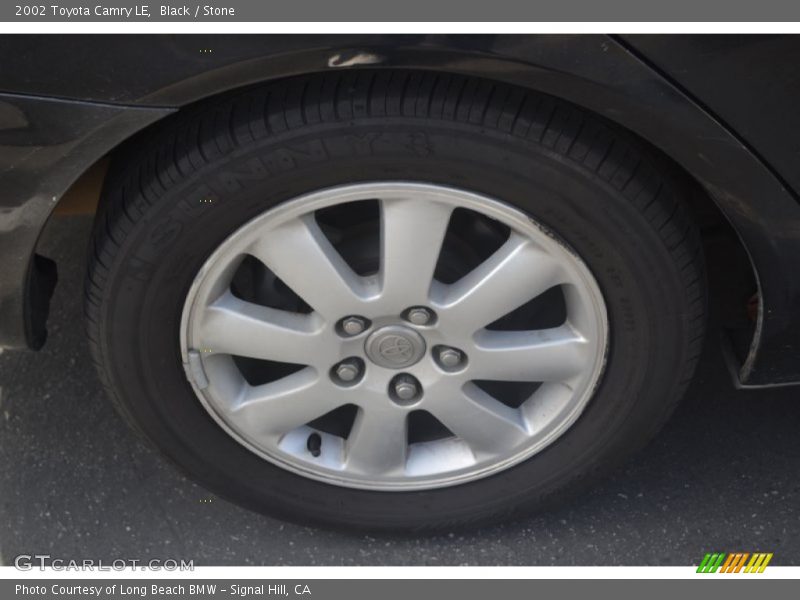Black / Stone 2002 Toyota Camry LE