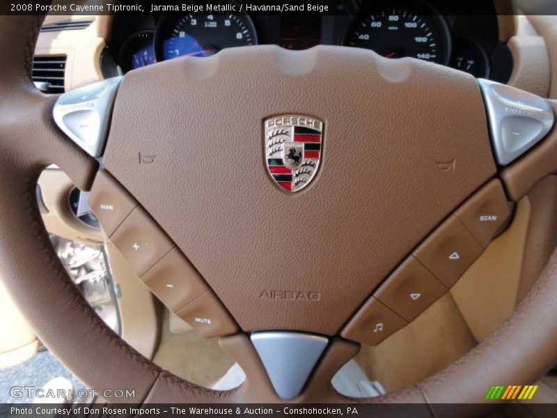 Jarama Beige Metallic / Havanna/Sand Beige 2008 Porsche Cayenne Tiptronic