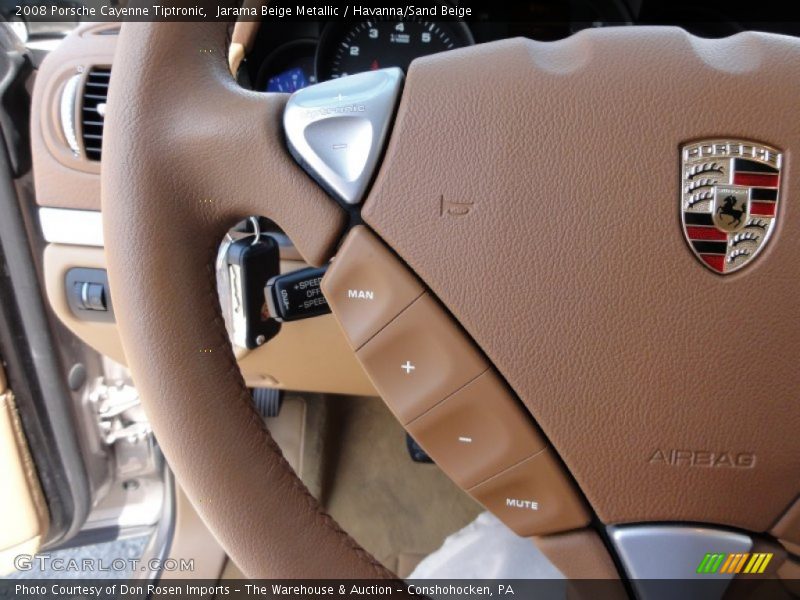 Jarama Beige Metallic / Havanna/Sand Beige 2008 Porsche Cayenne Tiptronic