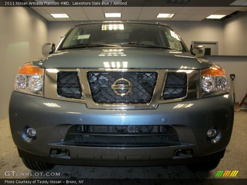 Lakeshore Slate Blue / Almond 2011 Nissan Armada Platinum 4WD
