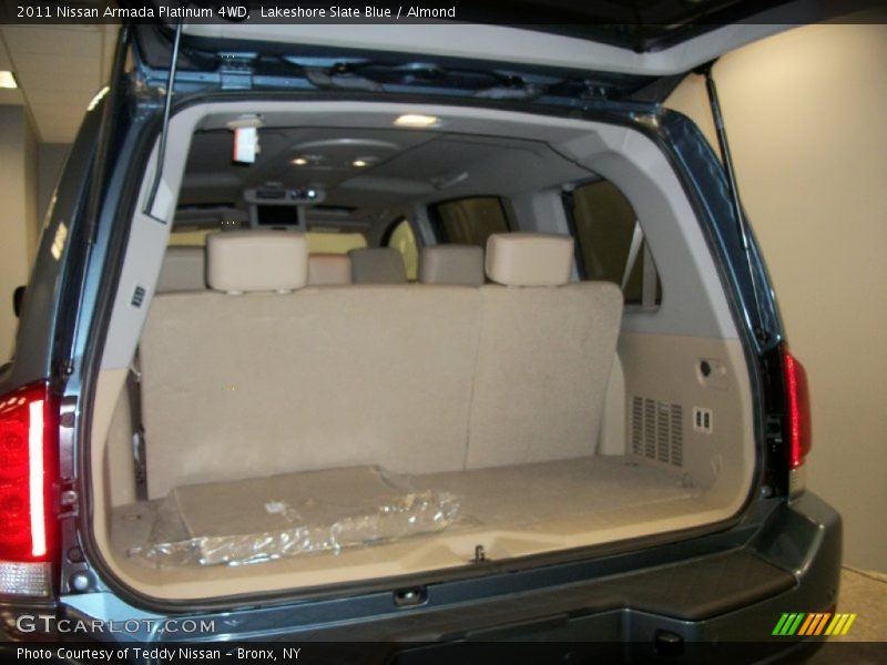 Lakeshore Slate Blue / Almond 2011 Nissan Armada Platinum 4WD