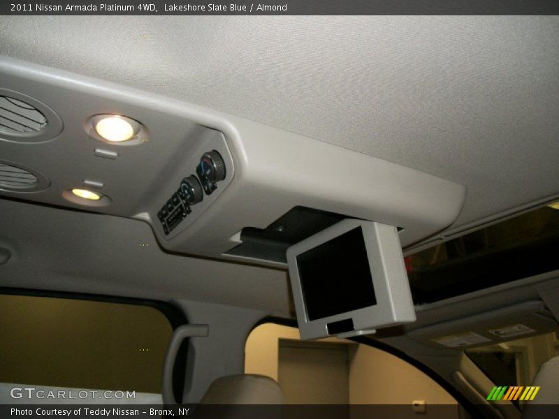 Lakeshore Slate Blue / Almond 2011 Nissan Armada Platinum 4WD