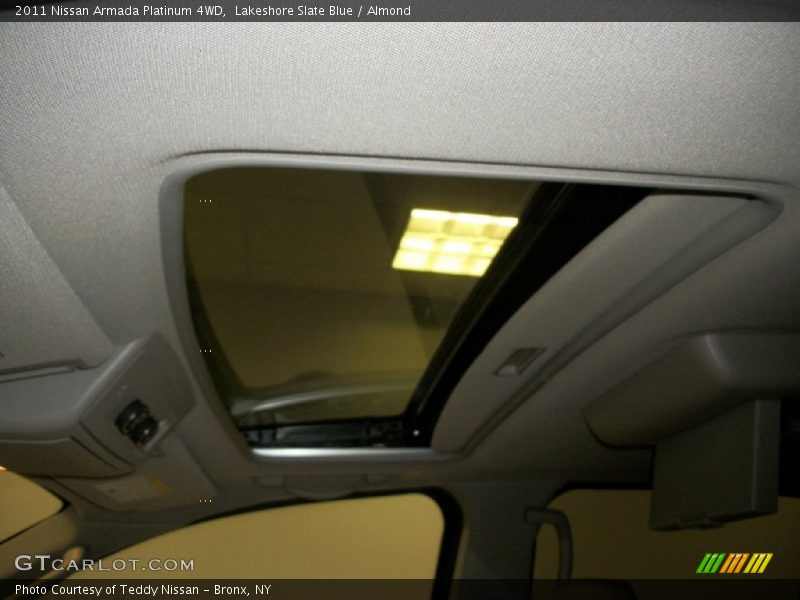 Lakeshore Slate Blue / Almond 2011 Nissan Armada Platinum 4WD