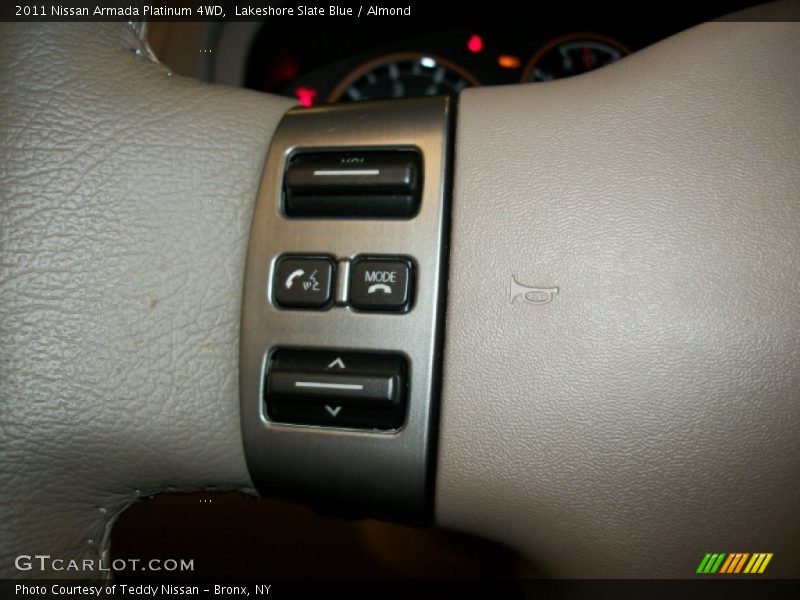 Lakeshore Slate Blue / Almond 2011 Nissan Armada Platinum 4WD