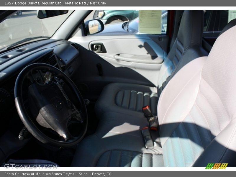 Metallic Red / Mist Gray 1997 Dodge Dakota Regular Cab