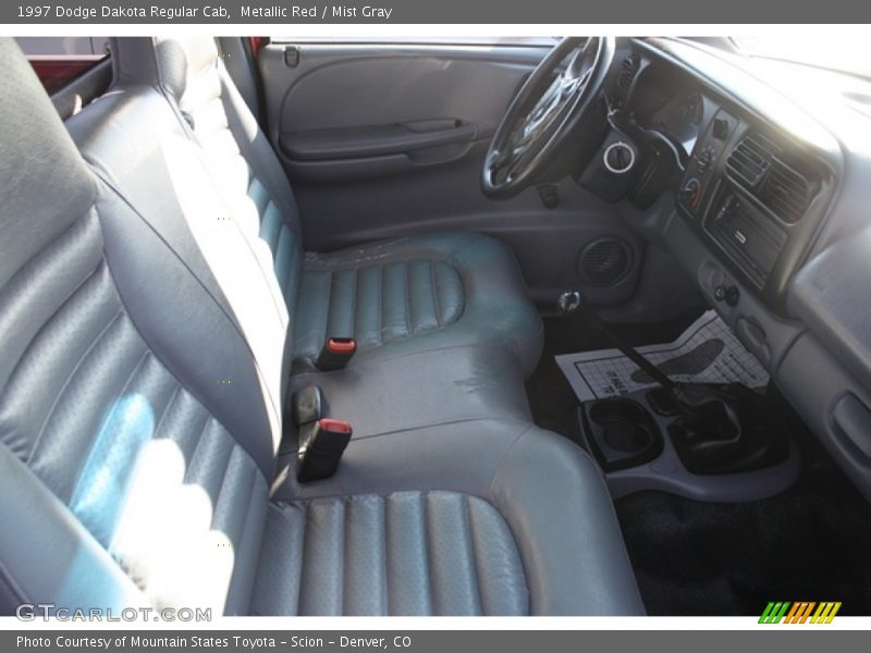 Metallic Red / Mist Gray 1997 Dodge Dakota Regular Cab