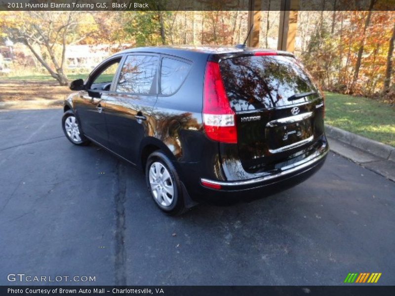 Black / Black 2011 Hyundai Elantra Touring GLS