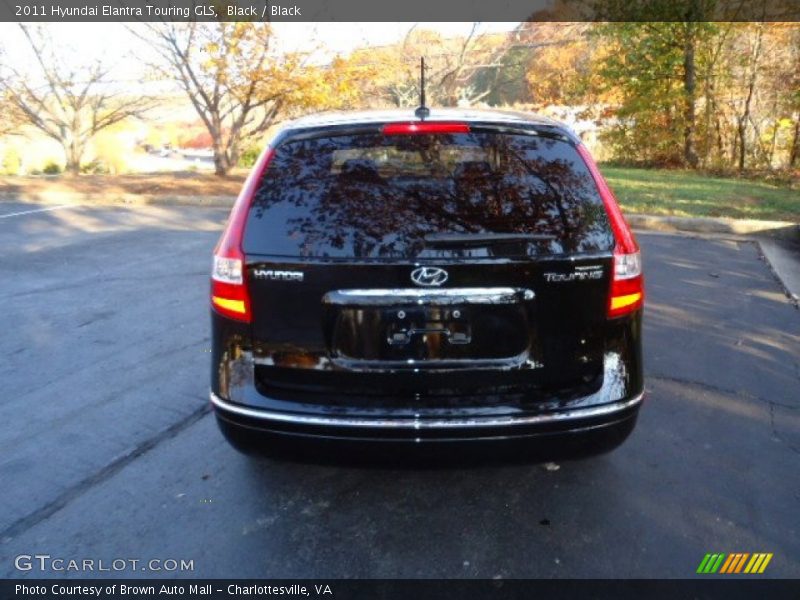 Black / Black 2011 Hyundai Elantra Touring GLS