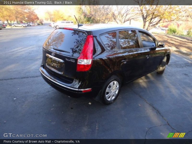 Black / Black 2011 Hyundai Elantra Touring GLS