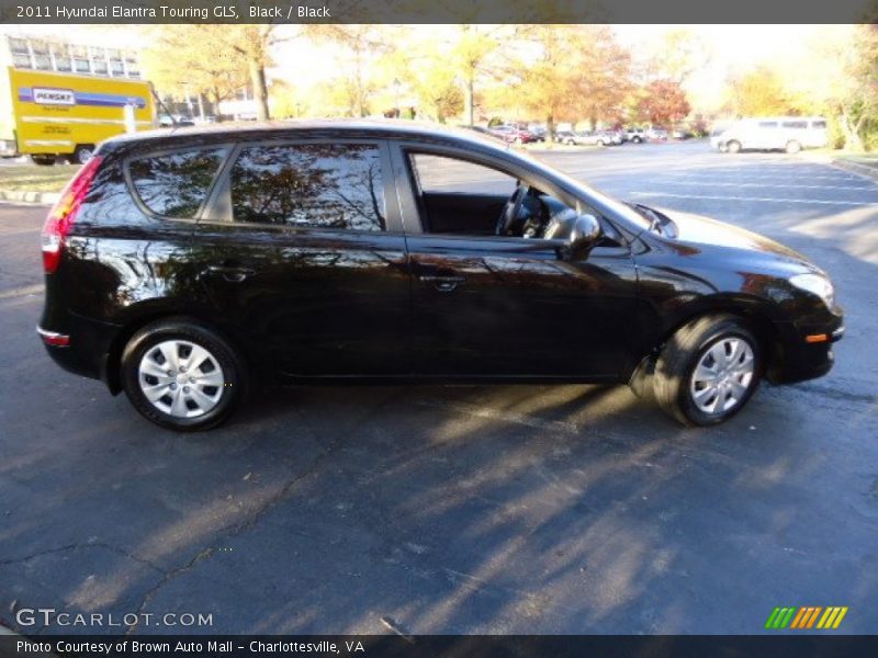 Black / Black 2011 Hyundai Elantra Touring GLS