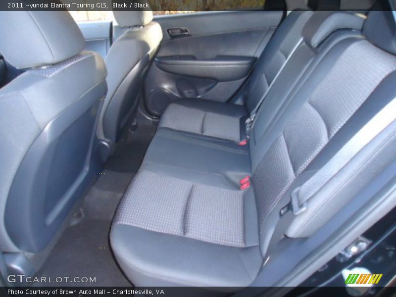 Black / Black 2011 Hyundai Elantra Touring GLS