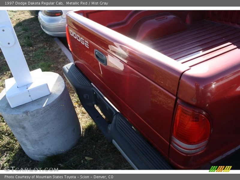 Metallic Red / Mist Gray 1997 Dodge Dakota Regular Cab