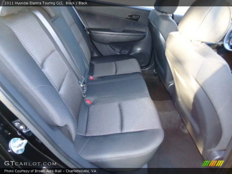 Black / Black 2011 Hyundai Elantra Touring GLS