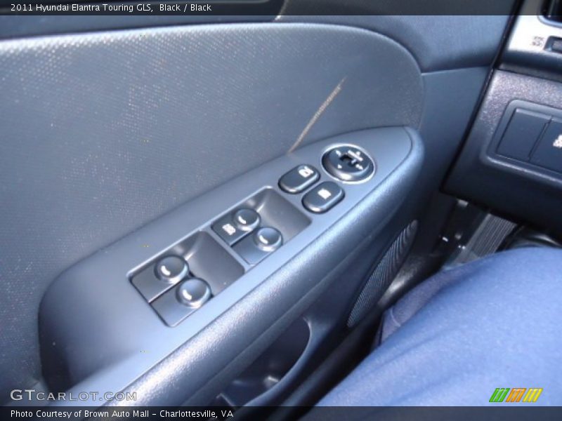 Black / Black 2011 Hyundai Elantra Touring GLS