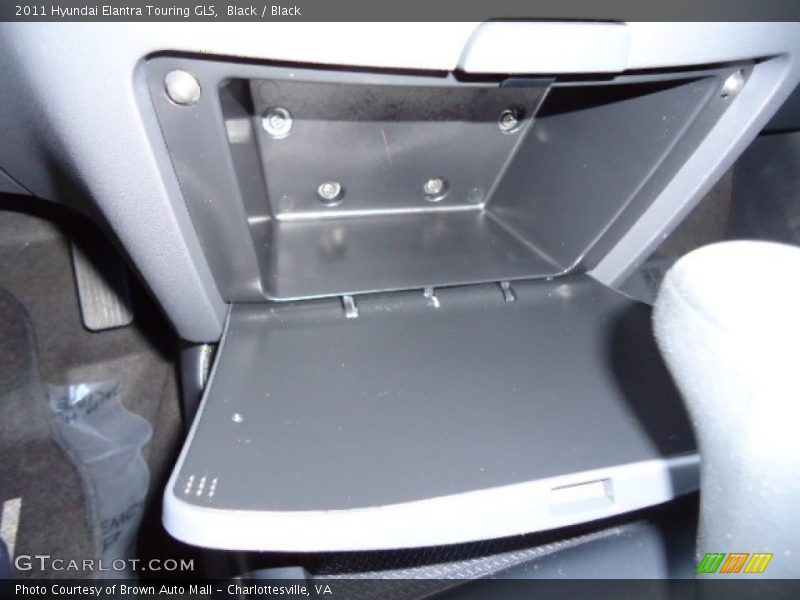 Black / Black 2011 Hyundai Elantra Touring GLS