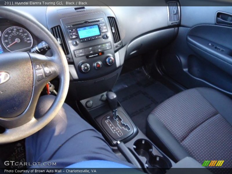 Black / Black 2011 Hyundai Elantra Touring GLS