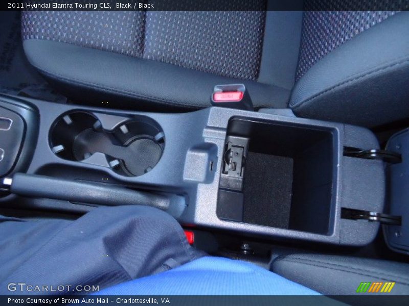 Black / Black 2011 Hyundai Elantra Touring GLS
