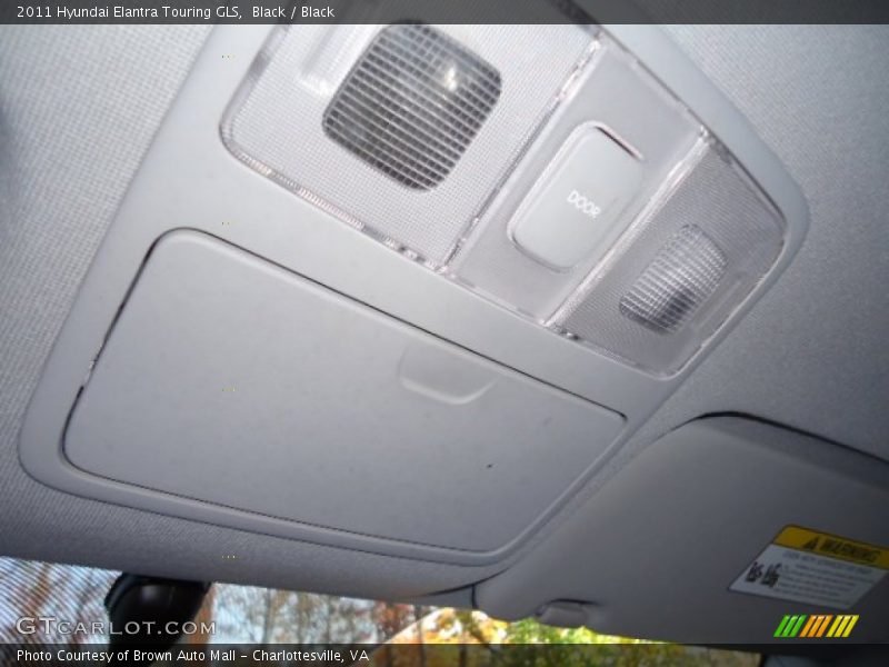 Black / Black 2011 Hyundai Elantra Touring GLS