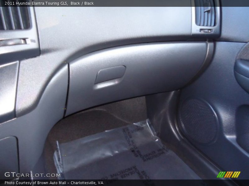 Black / Black 2011 Hyundai Elantra Touring GLS