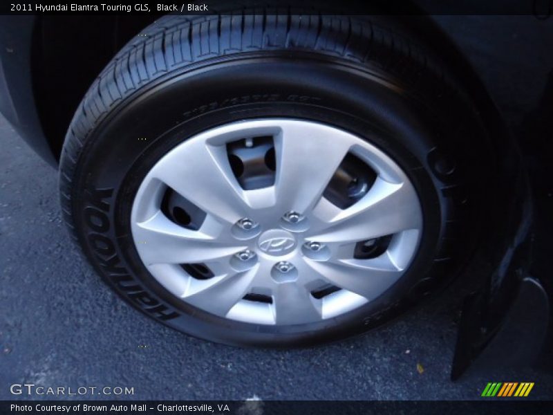 Black / Black 2011 Hyundai Elantra Touring GLS