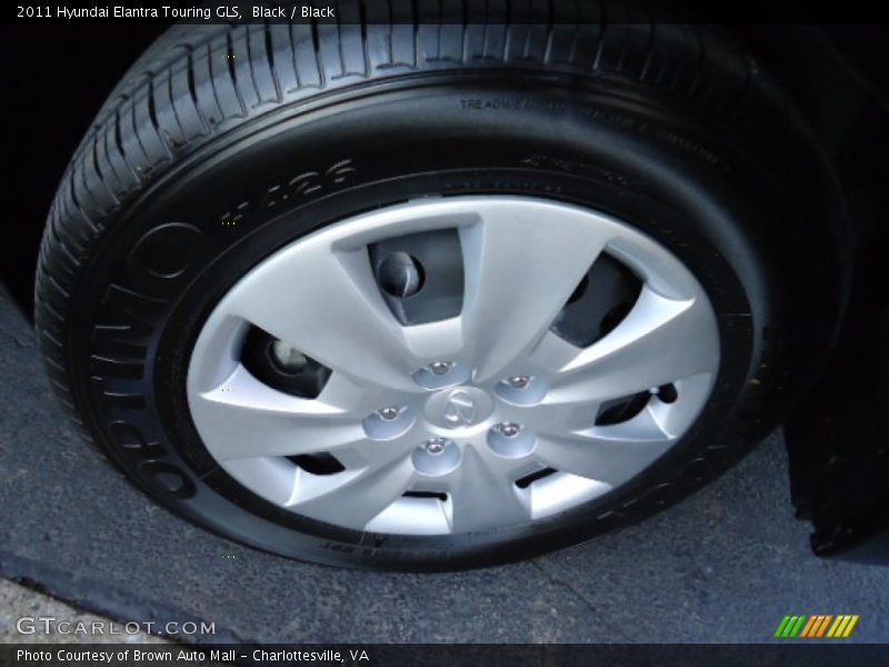 Black / Black 2011 Hyundai Elantra Touring GLS