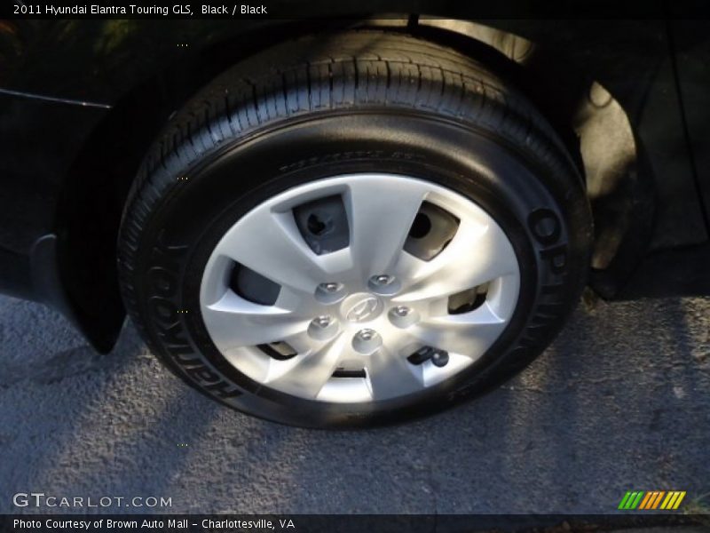 Black / Black 2011 Hyundai Elantra Touring GLS