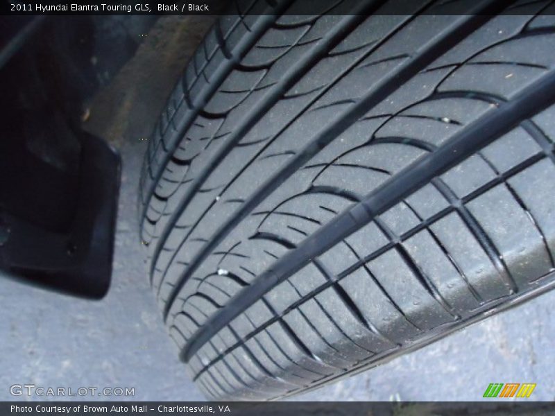 Black / Black 2011 Hyundai Elantra Touring GLS
