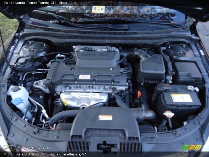 Black / Black 2011 Hyundai Elantra Touring GLS