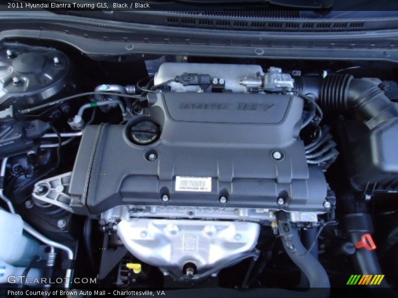 Black / Black 2011 Hyundai Elantra Touring GLS